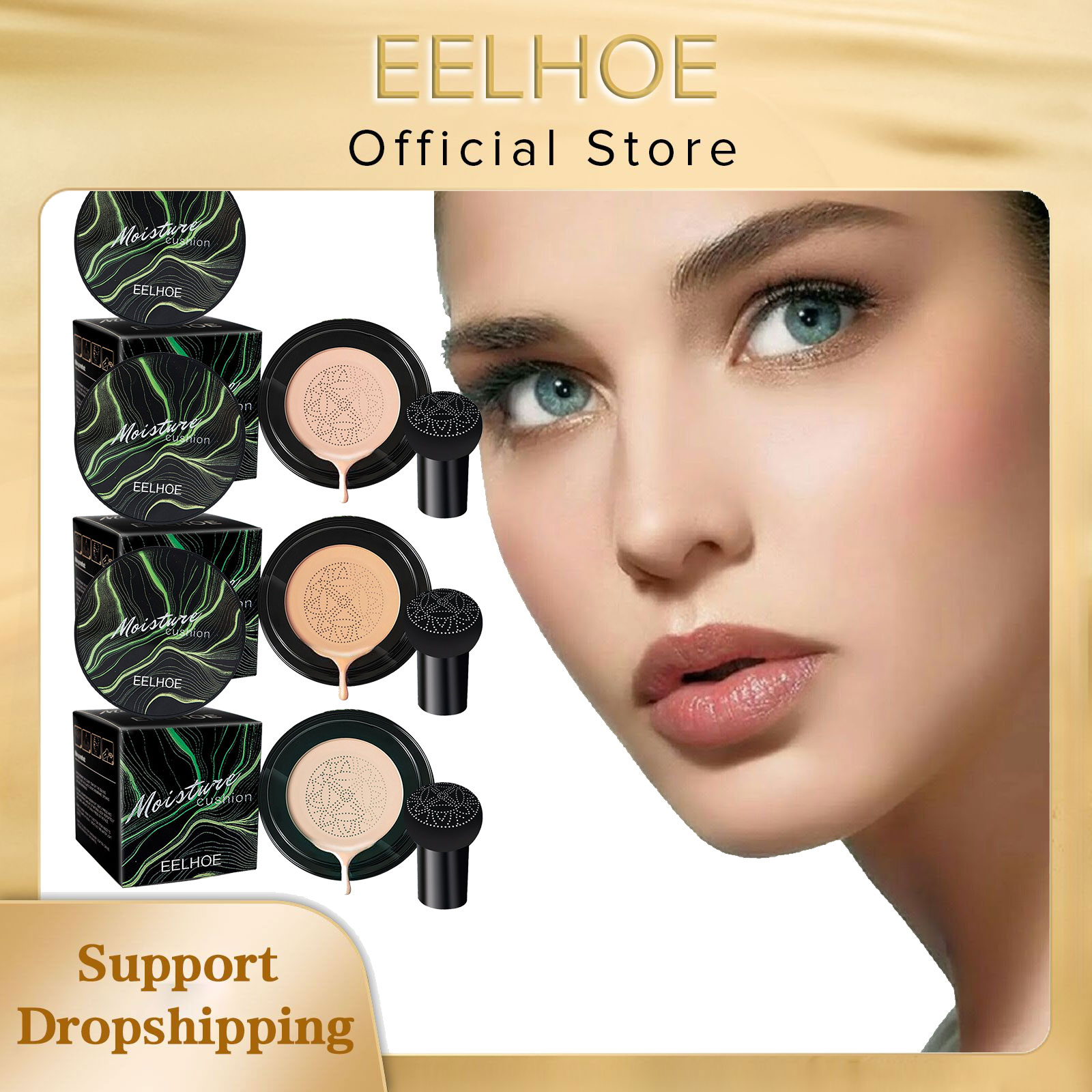 EELHOE krim BB pelembap tahan  - Bb Cushion Korean ulasan dan harga